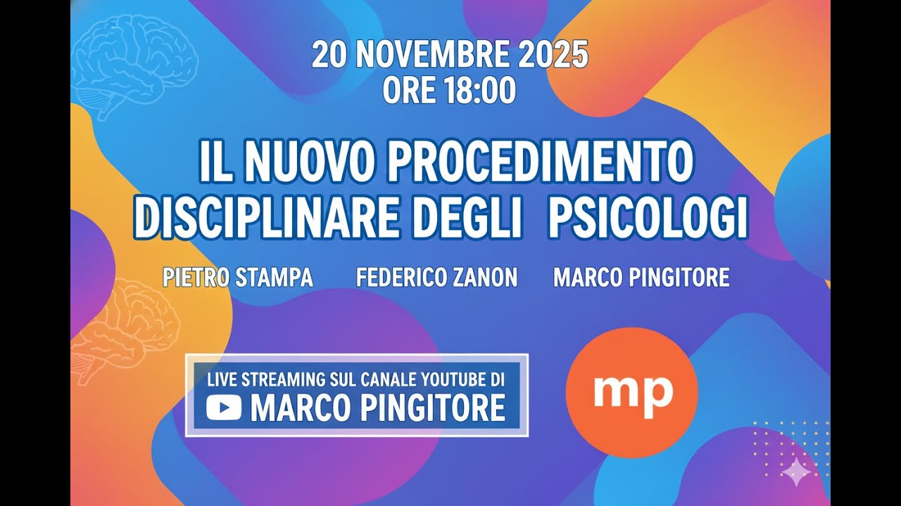 Il nuovo procedimento disciplinare degli Psicologi
