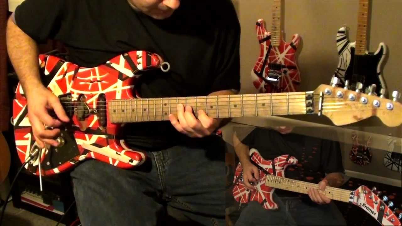 'Unchained' - Van Halen (cover w/ backing track)