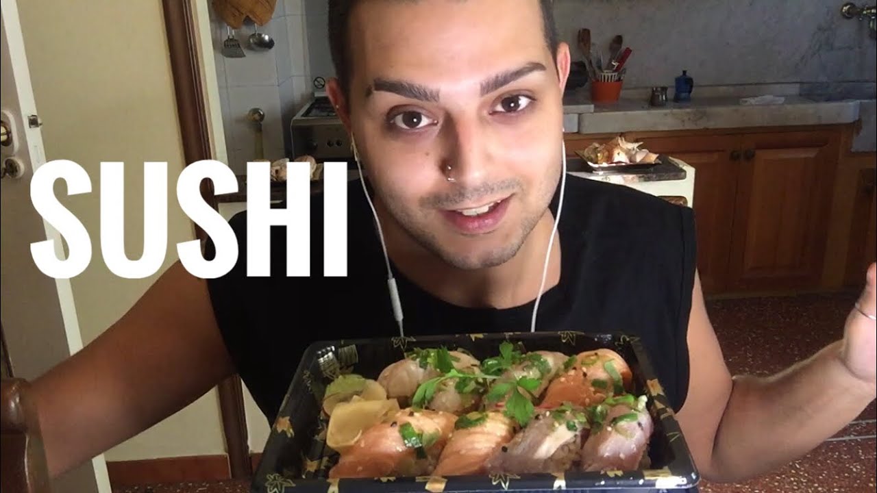 SUSHI MUKBANG ITA EATING SHOW🍣 |TitoASMR