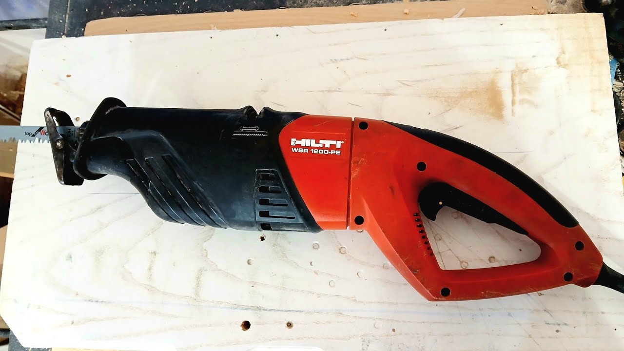 Hilti WSR 1200-PE, sega a gattuccio.