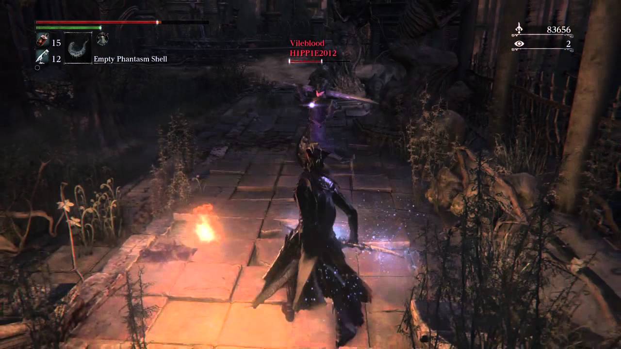 Bloodborne: Executioner defeats Vileblood