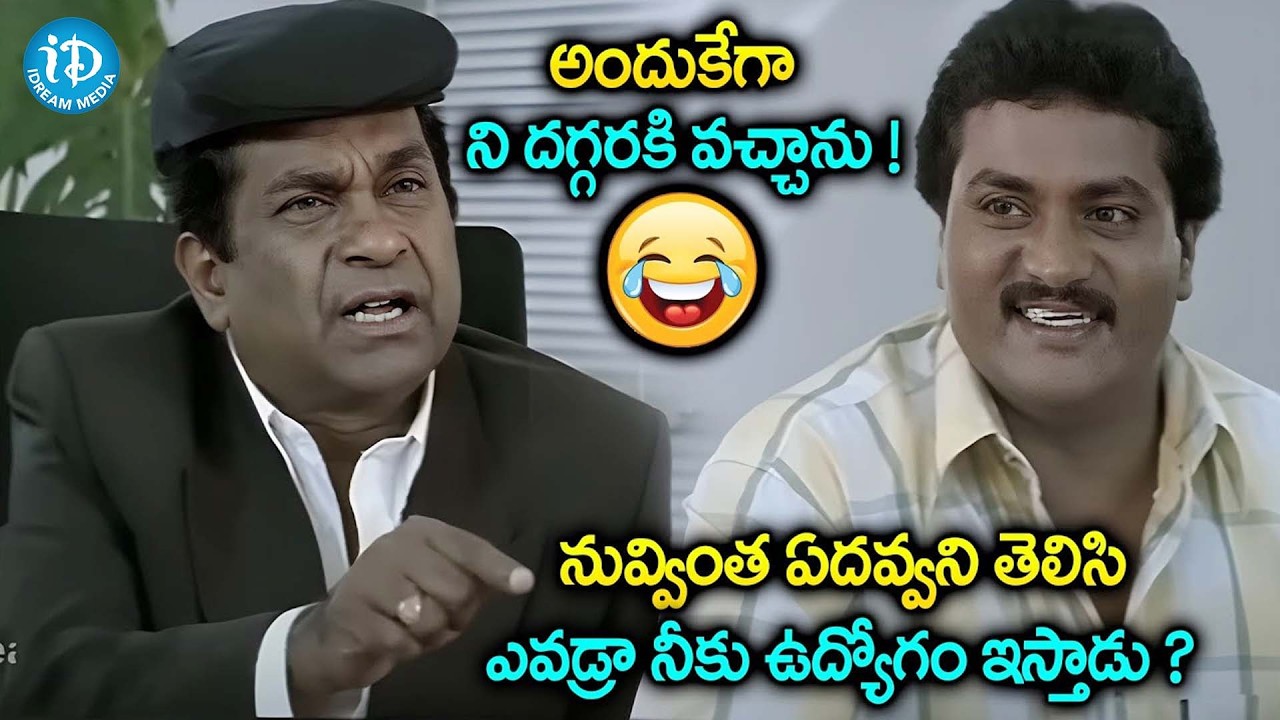 Sunil & Brahmanandam Ultimates Comedy Scenes | iDream Celebrities