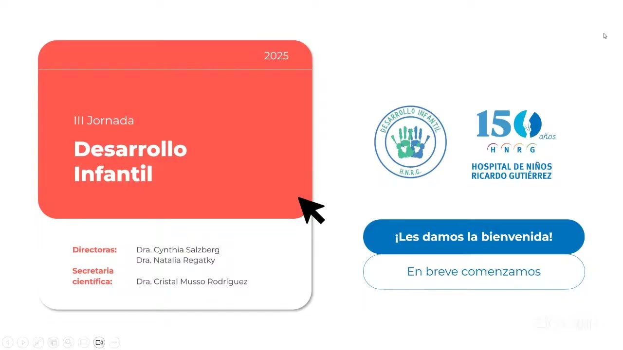 III Jornada de Desarrollo Infantil, HNRG 2025