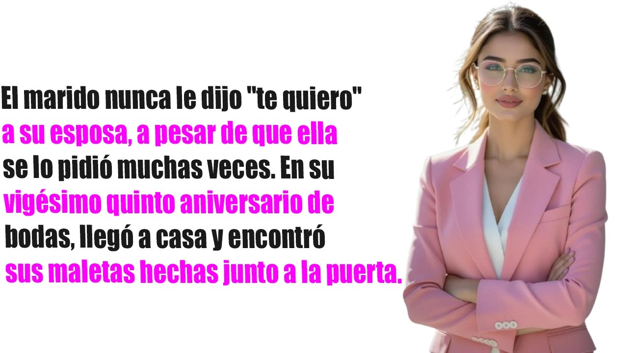 Nunca le dijo “te amo” a su esposa… hasta que en su aniversario 25 ocurrió algo inesperado