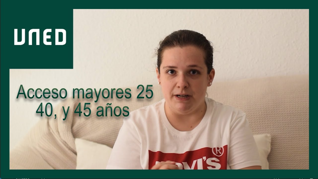 #UNED🟩 | ACCESO universidad MAYORES 25 años