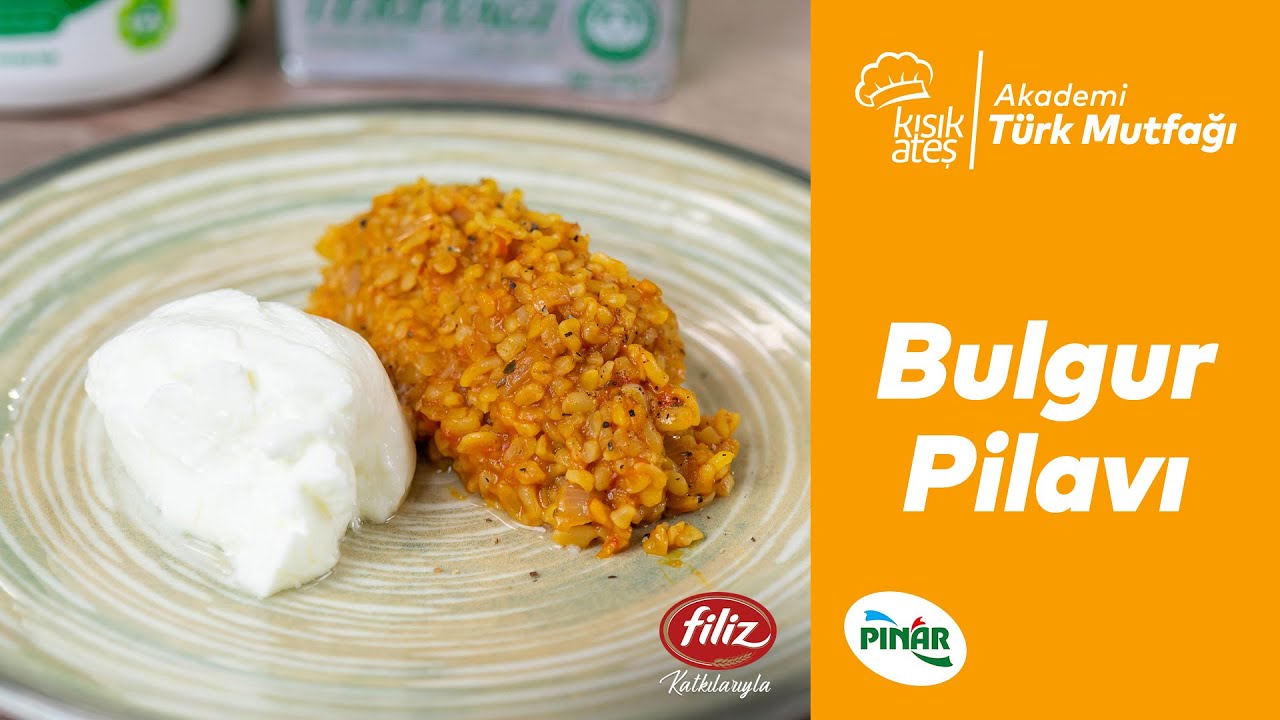 Bulgur Pilavı Tarifi #bulgurpilavı #kısıkateşakademitv #kısıkateşakademitarifleri