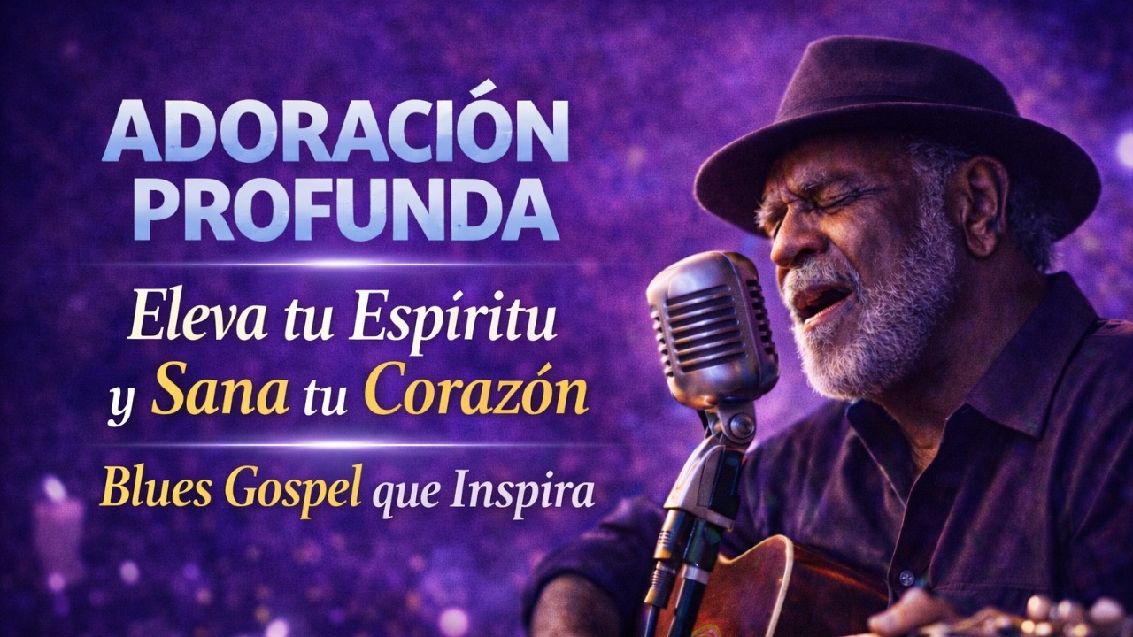 Adoración Profunda | Para Corazón Herido y Espíritu Cansado – Blues Gospel para Sanidad