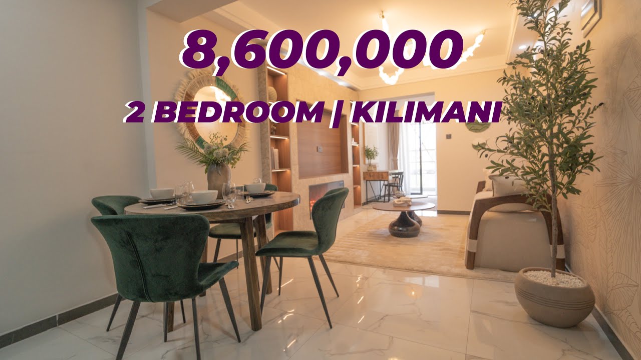 2 BEDROOM APARTMENT FOR SALE IN KILIMANI, FROM KSH 8.6M (90 SQM)