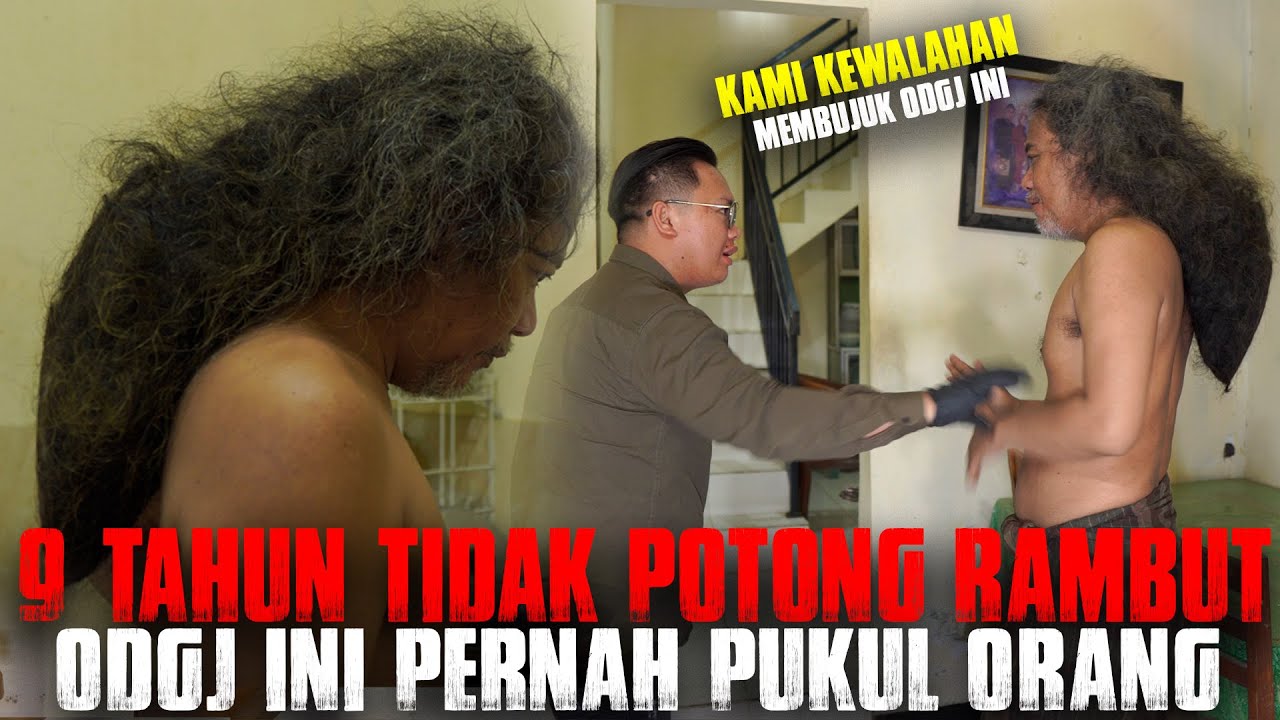 Pak firdaus 9 tahun tidak potong rambut - ketika di cukurin jadi ganteng banget, cocok jadi model