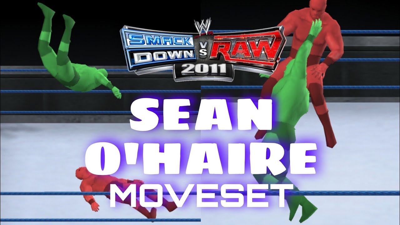 Sean O'Haire Moveset for SvR 2011 PSP