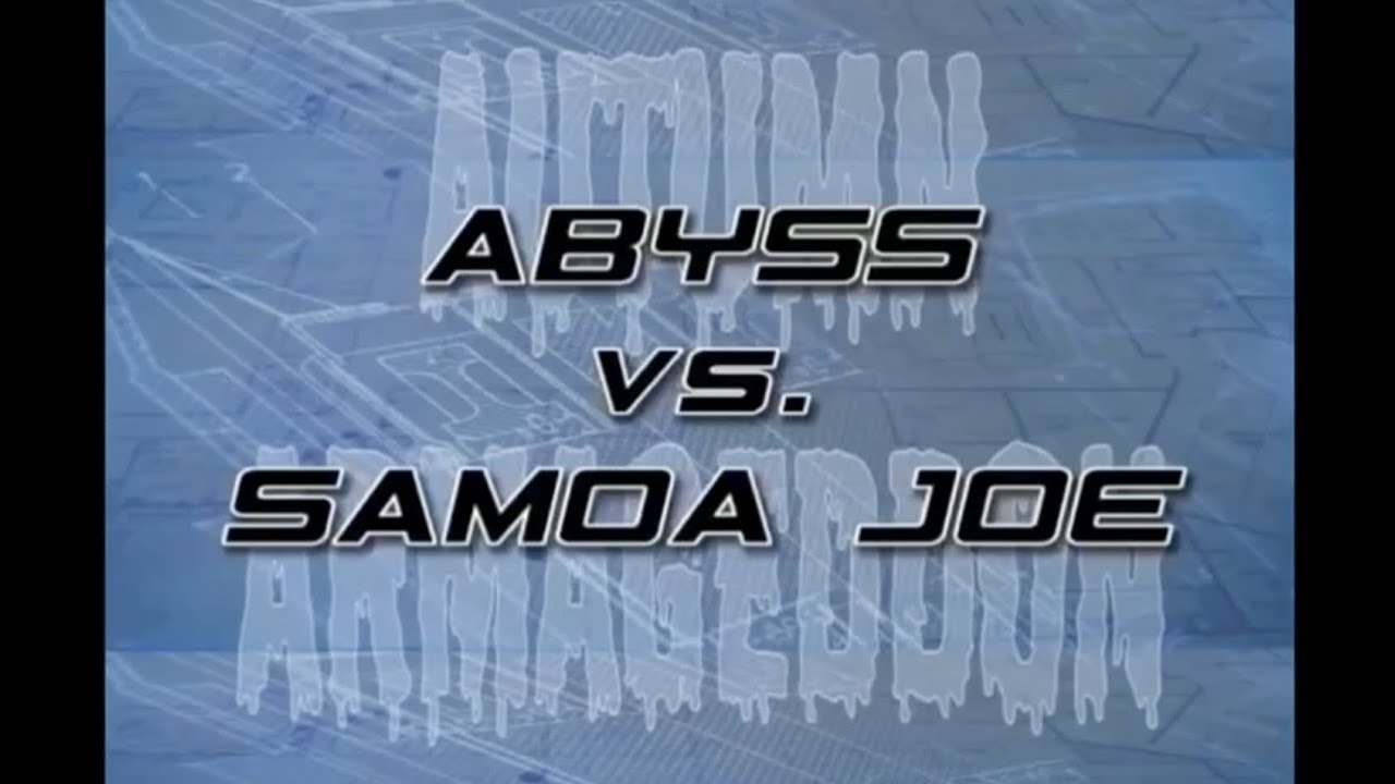 Abyss vs. Samoa Joe - IWA-MS AUTUMN ARMAGEDDON 2004 | FULL MATCH