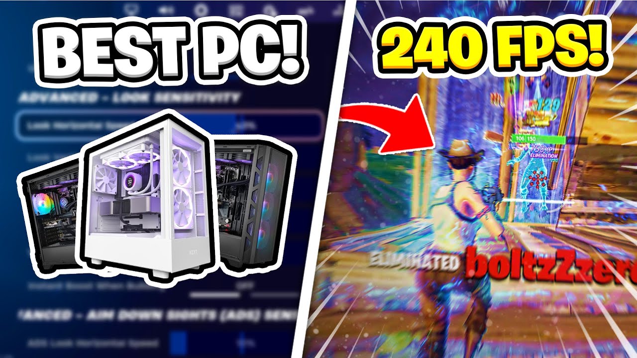 ЛУЧШИЙ БЮДЖЕТНЫЙ игровой ПК для Fortnite! (240+ FPS!)