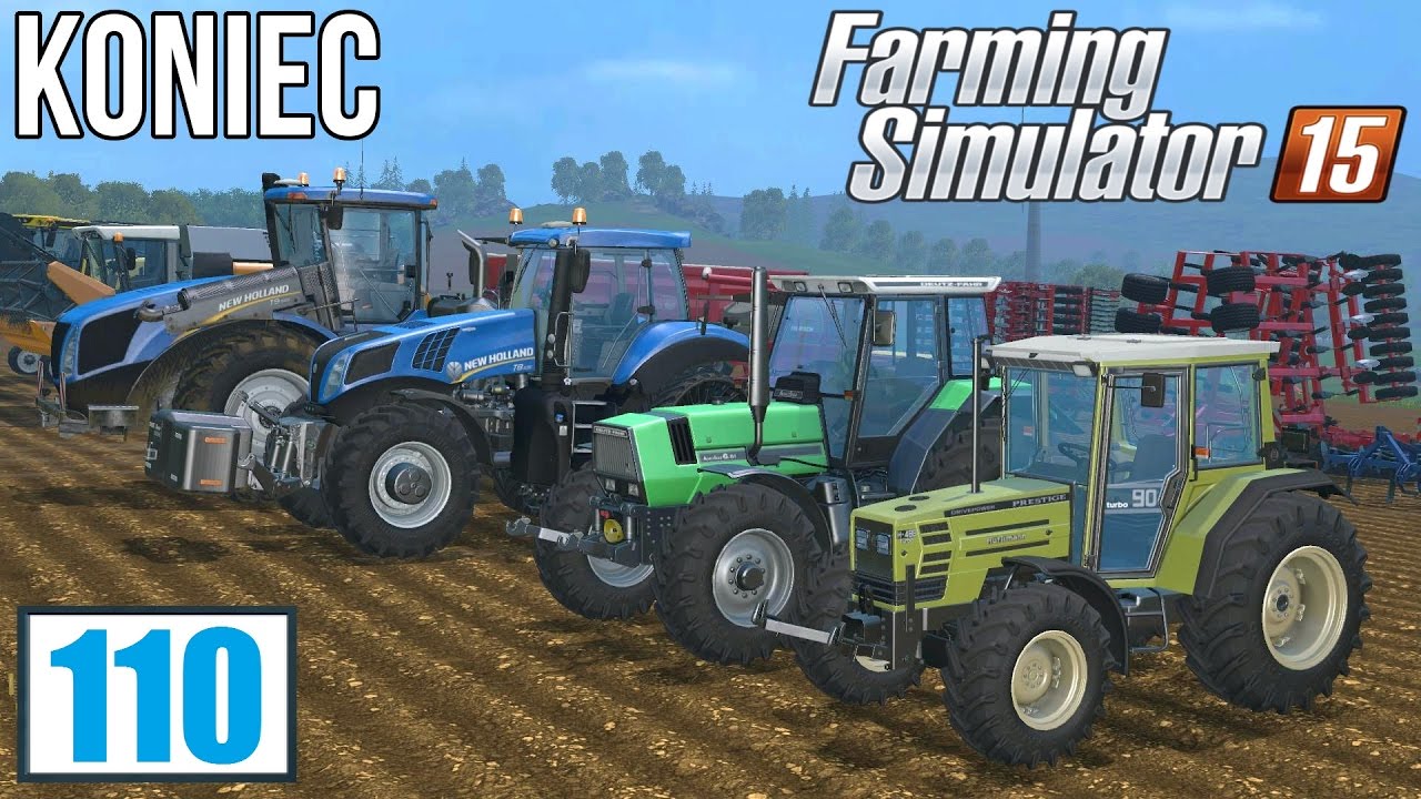 Ostatni odcinek (Farming Simulator 15 #110), gameplay pl