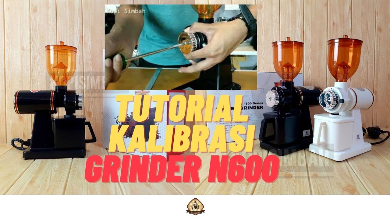 TUTORIAL !! Cara Kalibrasi Setting Ulang Grinder Penggiling Kopi N600