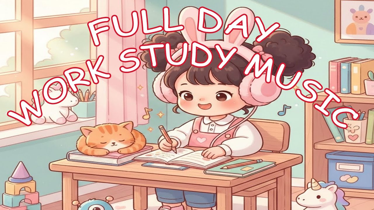 Daytime Study Session ☀️ Calm Background Music for Focus, Concentration & Productivity