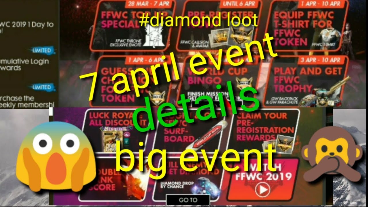 Free fire big event 7 April