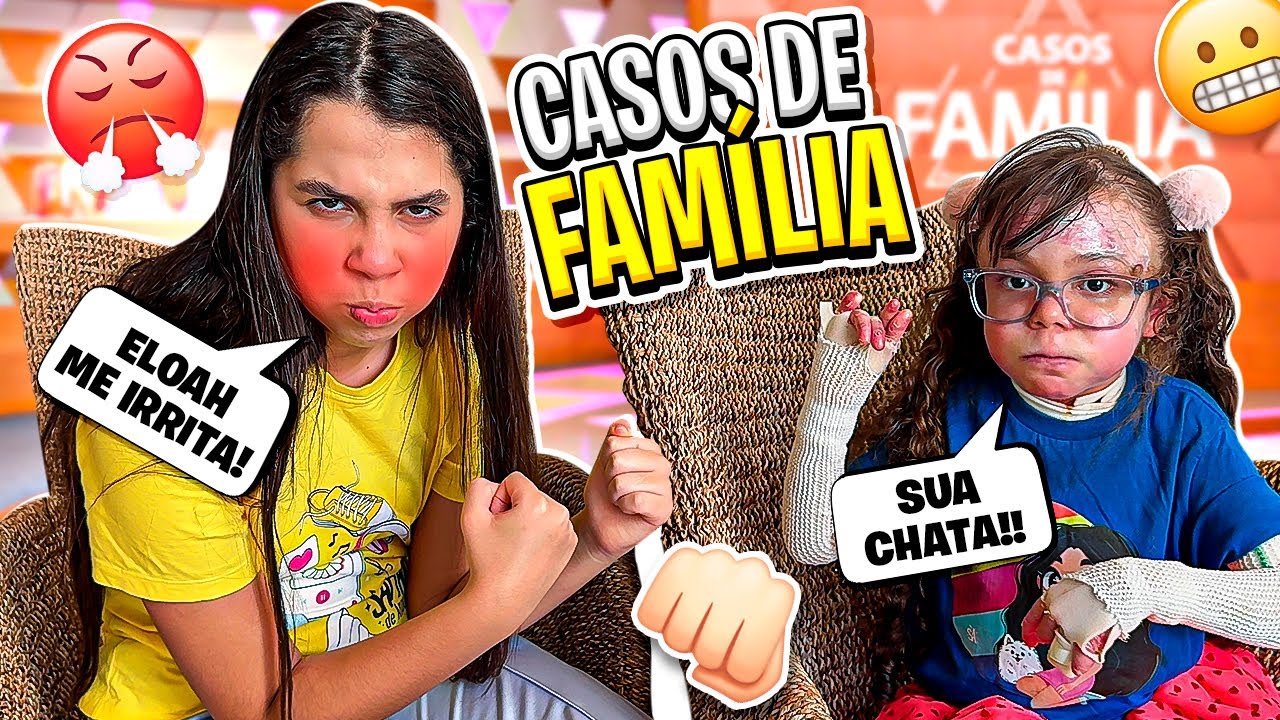 CASOS DE FAMÍLIA ARAÚJO ! Por que Sarah e Eloah brigam tanto?