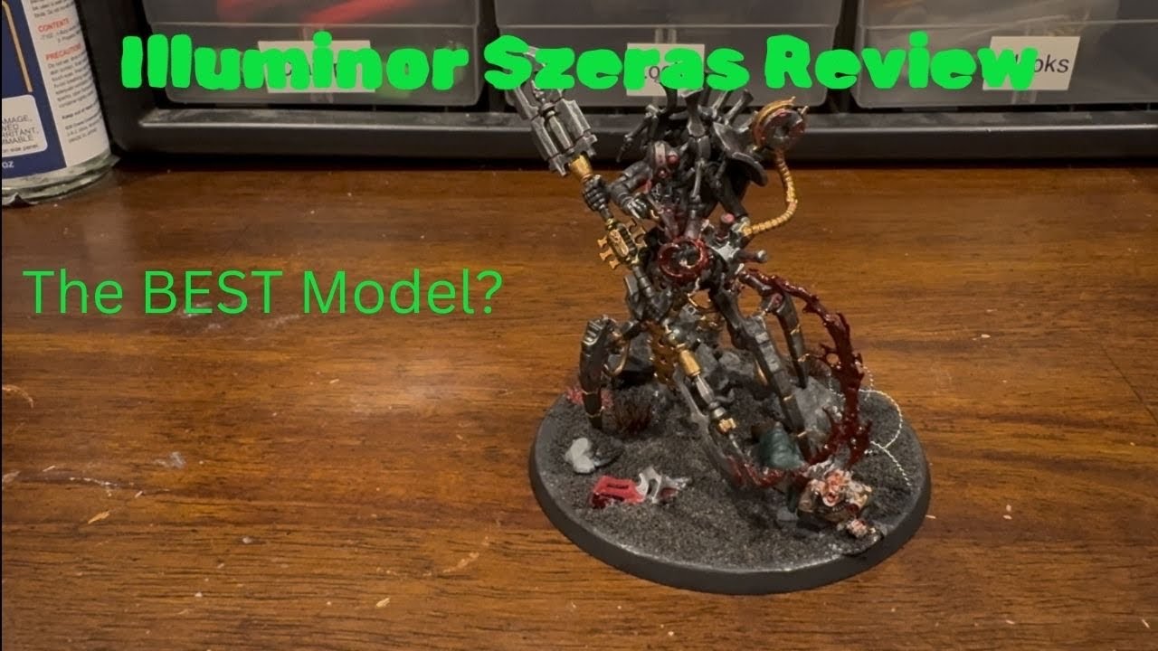 Warhammer 40K Necrons Illuminor Szeras review