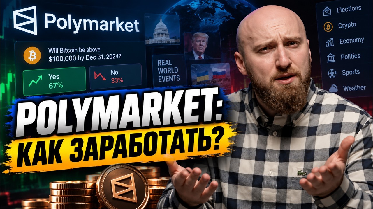 🔔Polymarket Обзор 2026 &mdash; Что Это и Как Зарабатывать на Прогнозах