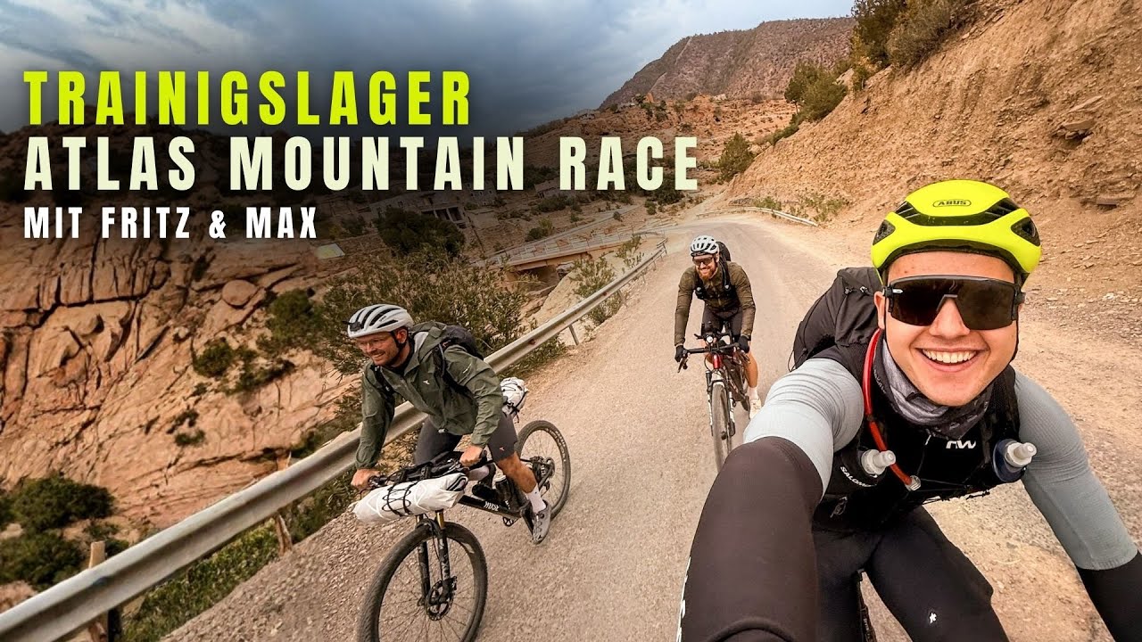 Trainingslager mit @FritzMeinecke und @skatepunk2425 vor dem Atlas Mountain Race