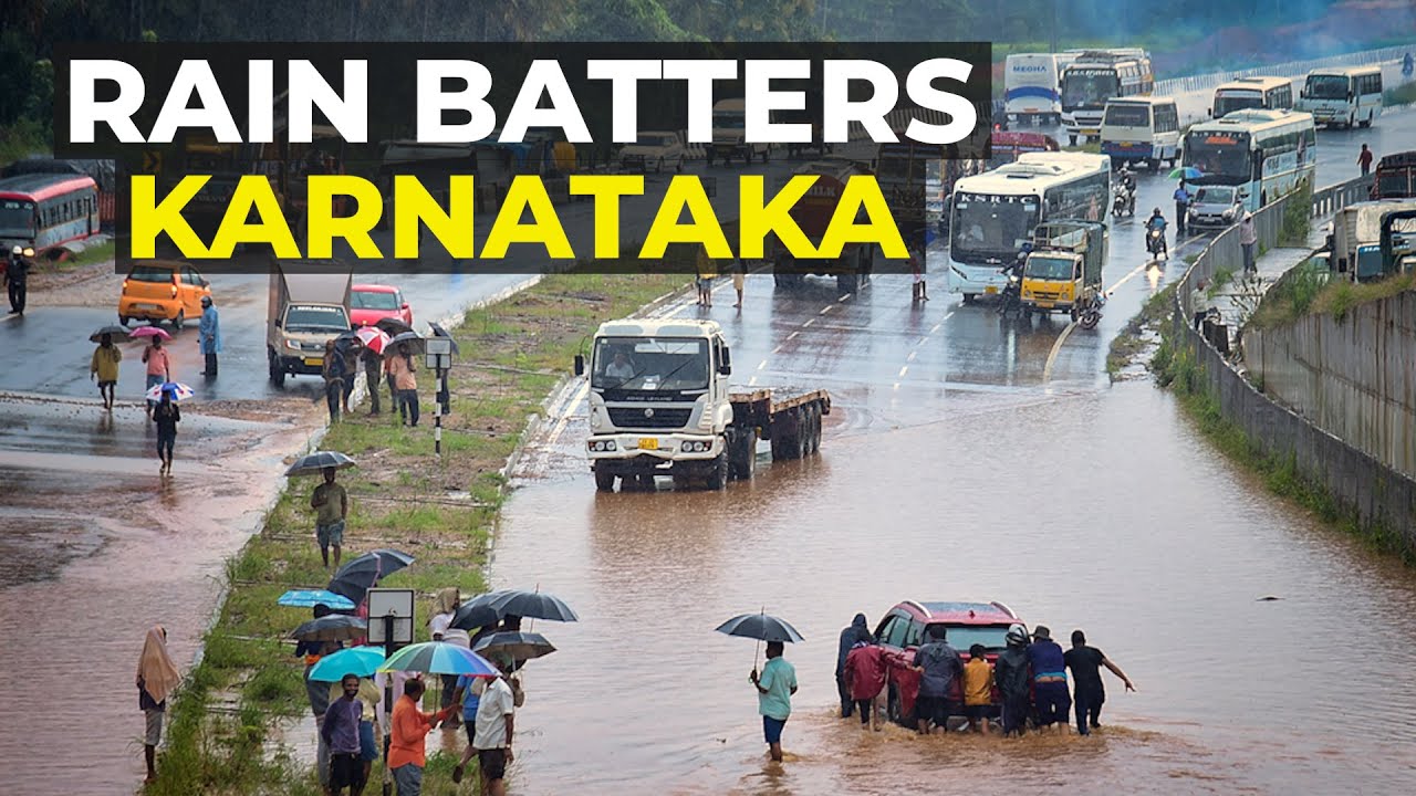 Heavy rains continue in Karnataka, damages pile up