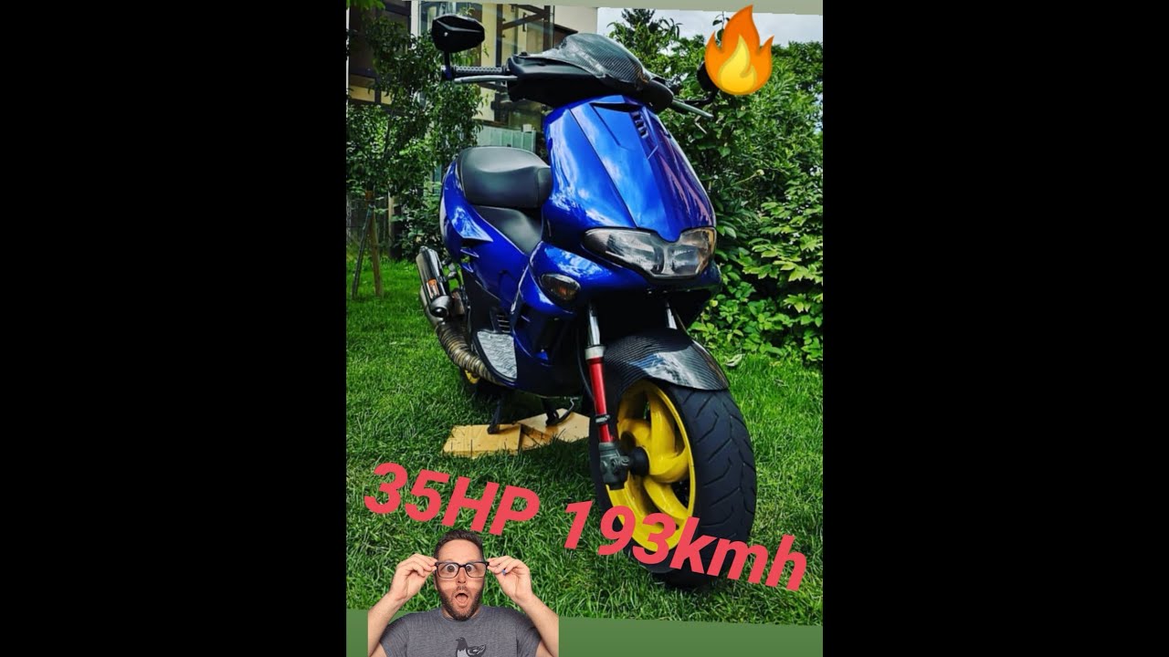 Gilera Runner 180 HIGH END Tuning - 35HP/193kmh Dyno Run @ Pr&uuml;fstandsgaudi 2020