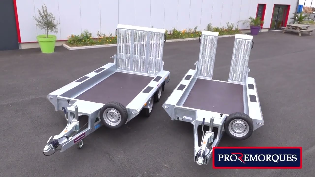 Remorque Porte-Engins INDIGO LF - HAPERT chez PROREMORQUES (Douai, 59)