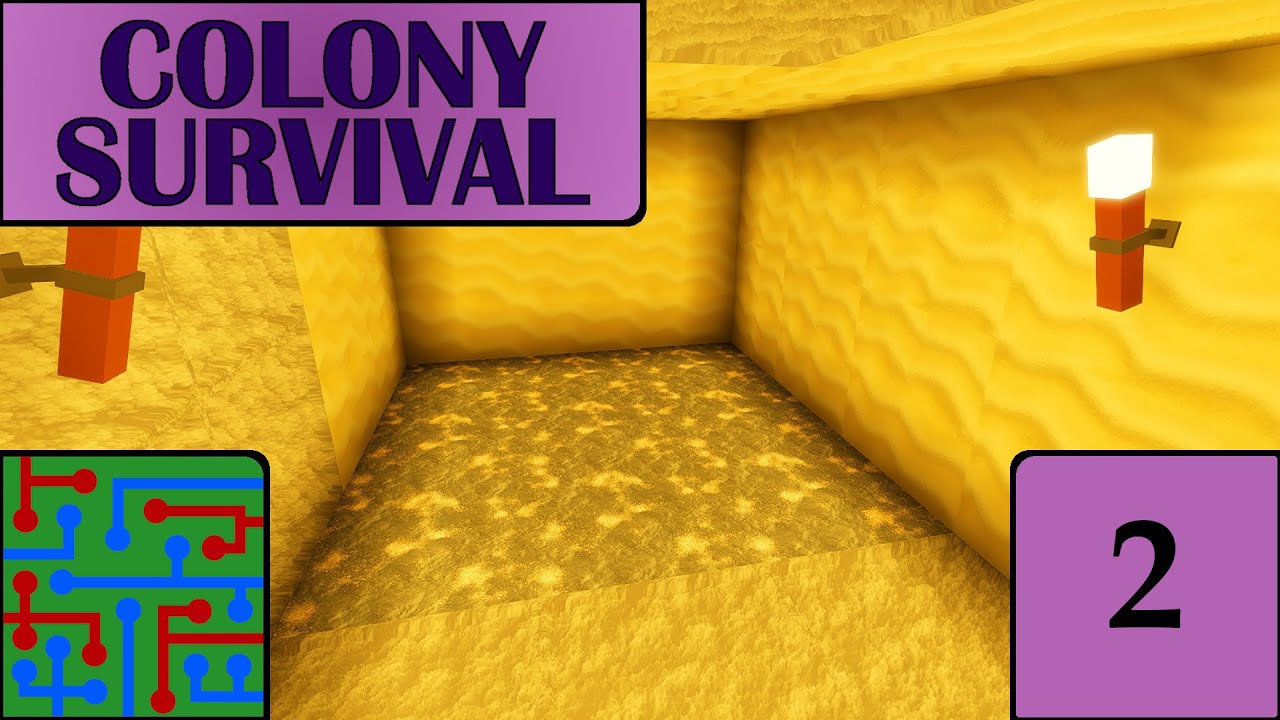 Digging | Colony Survival v0.15 | Episode 2