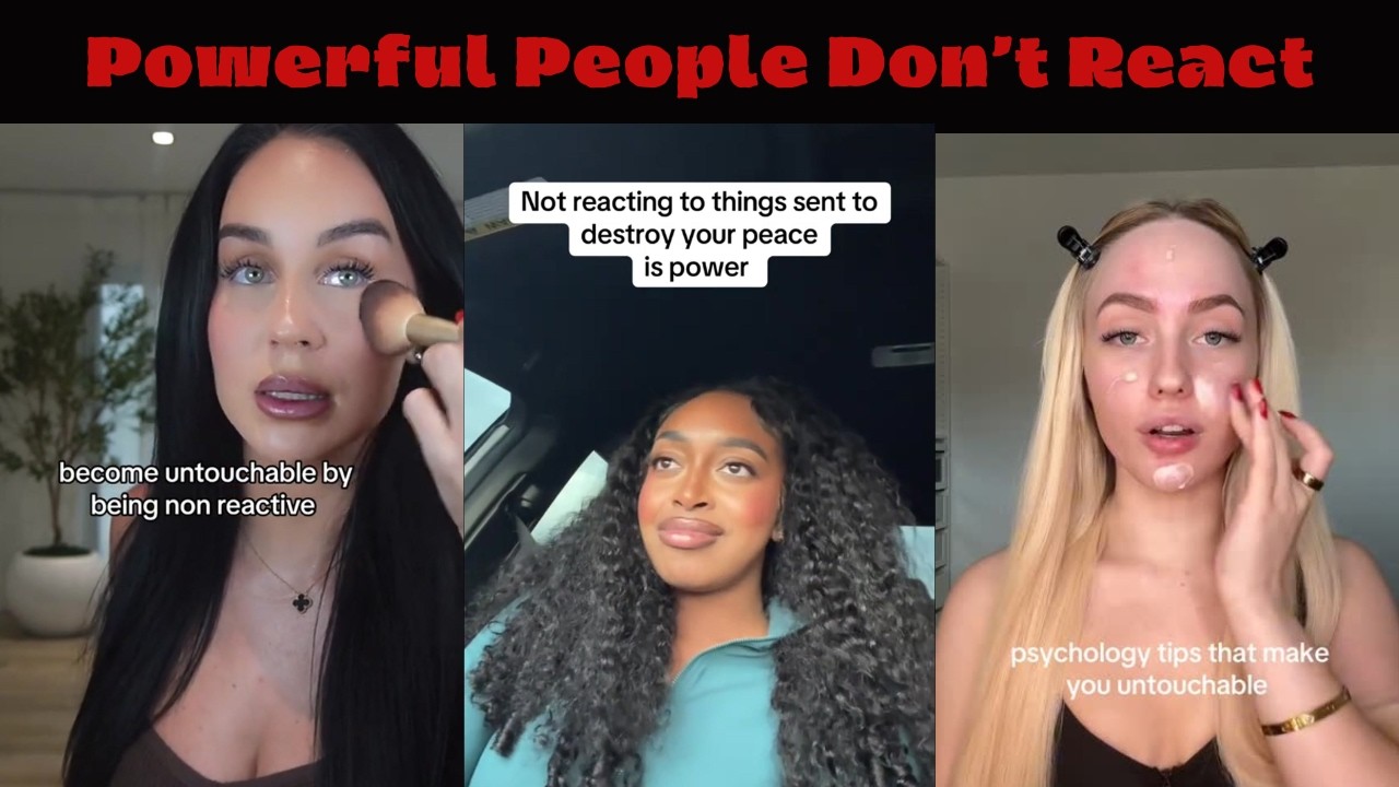 You Become Untouchable When You Stop Reacting