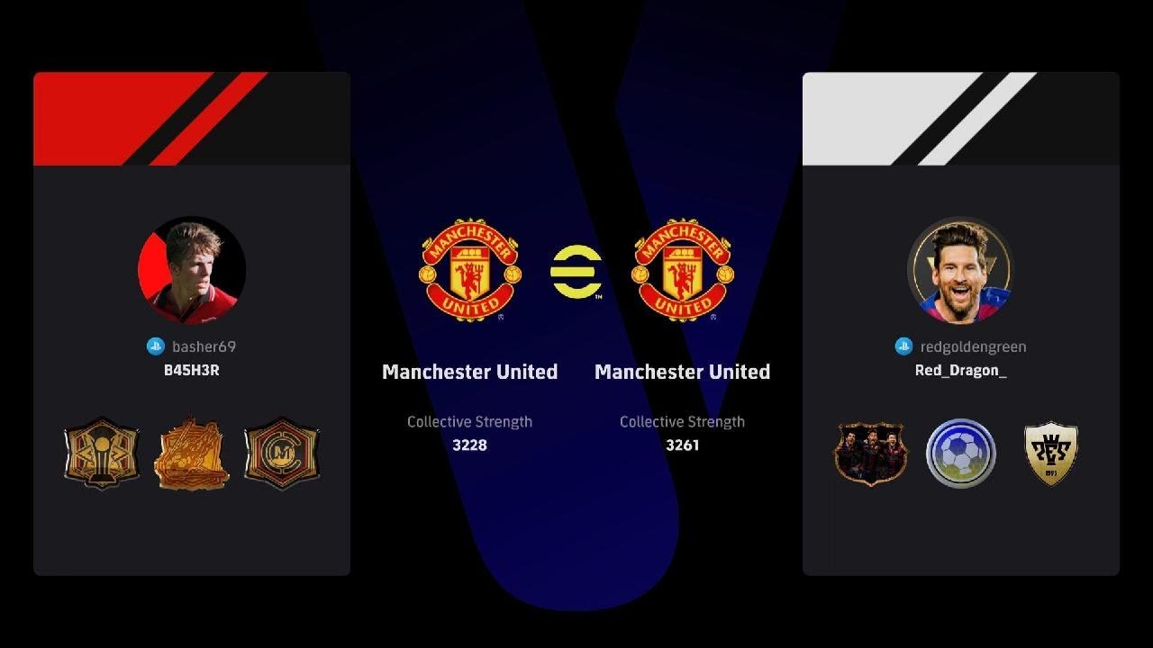 eFootball 2026 1v1 Premier League event easy victory vs redgoldengreen rank 80 D1