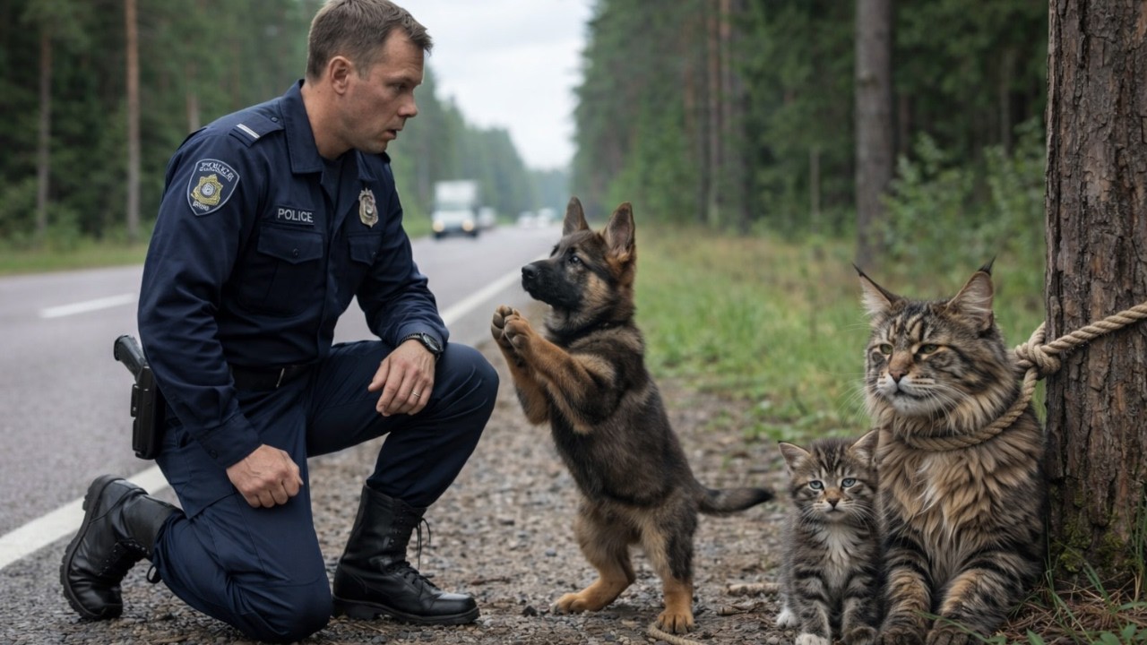🔥 A Puppy Ran for Help — What He Saved Shocked Everyone! 🐶😱