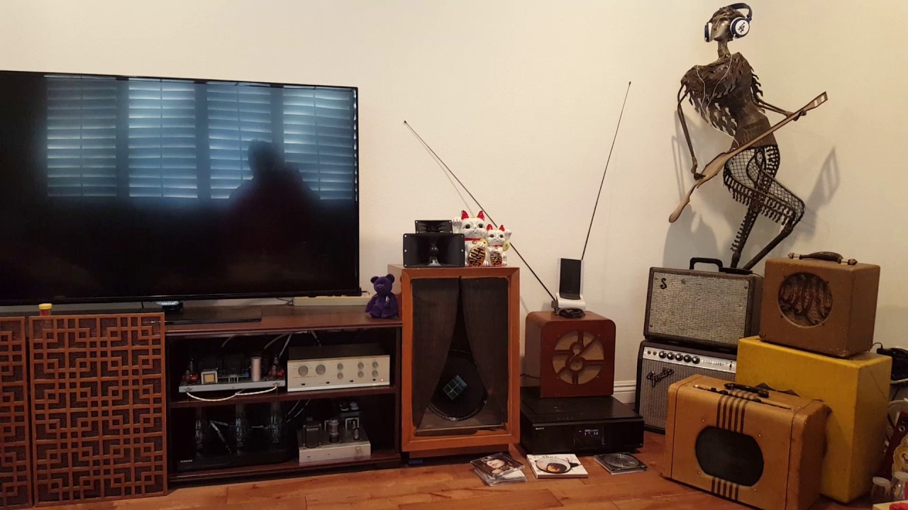 Karlson K12, Dyna pass 3 preamp , Dynaco ST35 tube amp and  Klipsch x-over