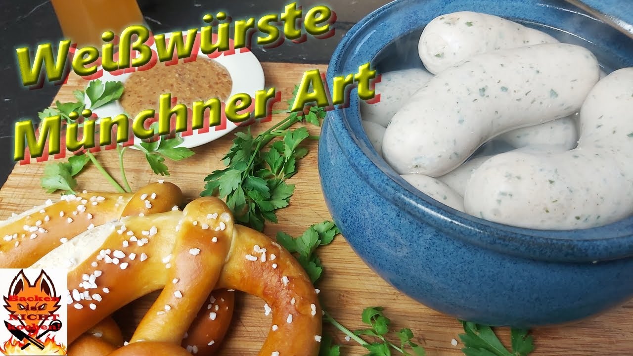 Weißwürste Münchner Art selber machen