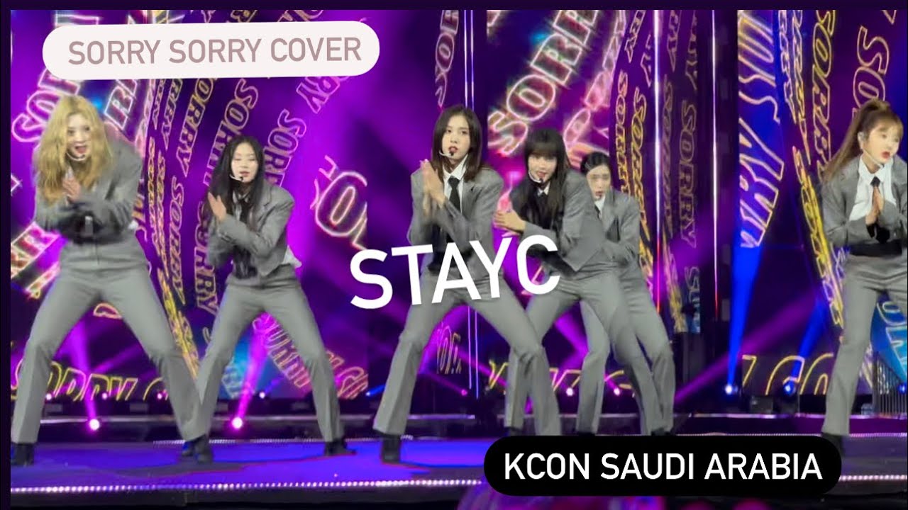 STAYC ‘Sorry Sorry’ Cover [KCON Saudi Arabia] 01102022 🌸