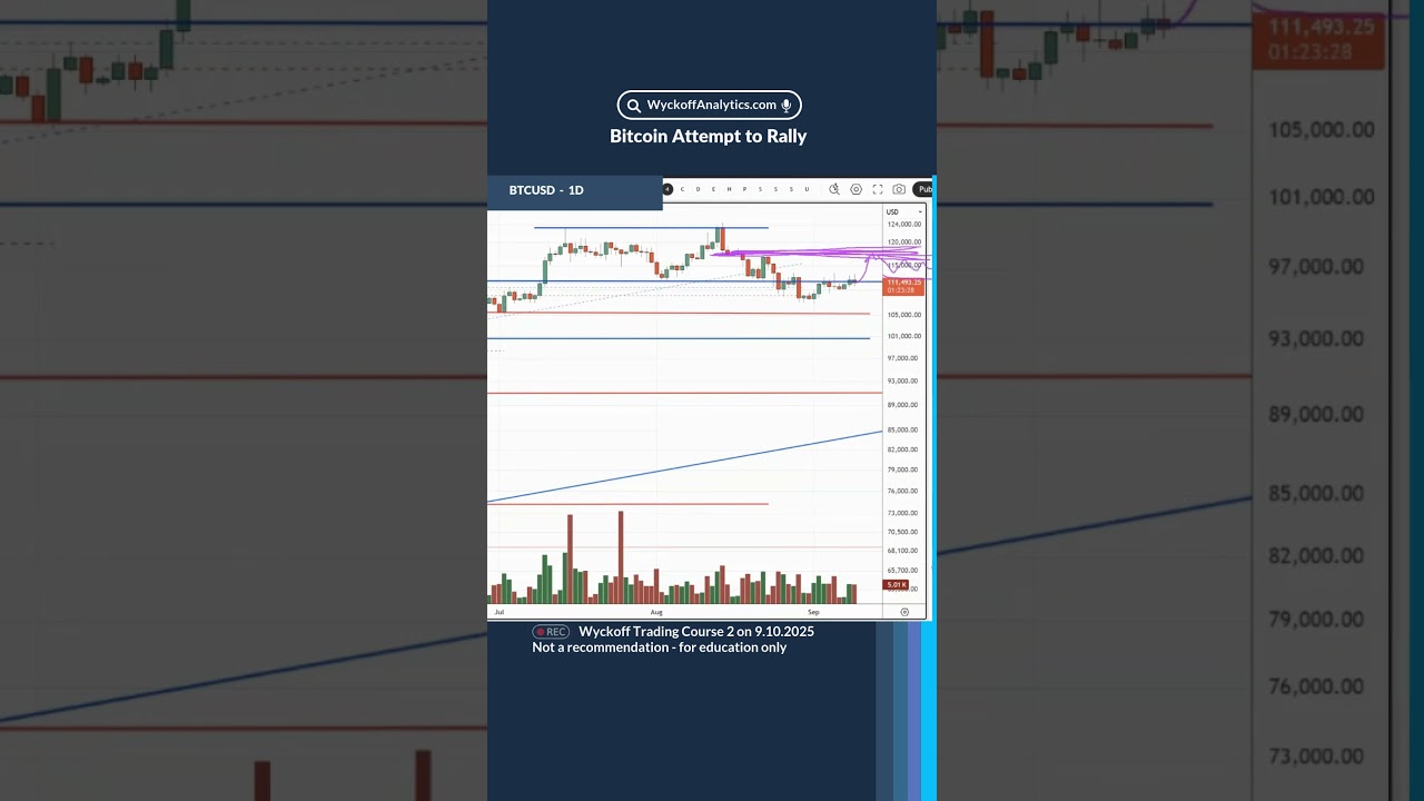 Bitcoin &ndash; Attempt to Rally