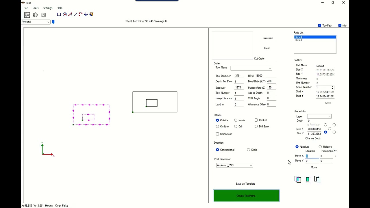 PartNester 4: Moving Parts and Shapes