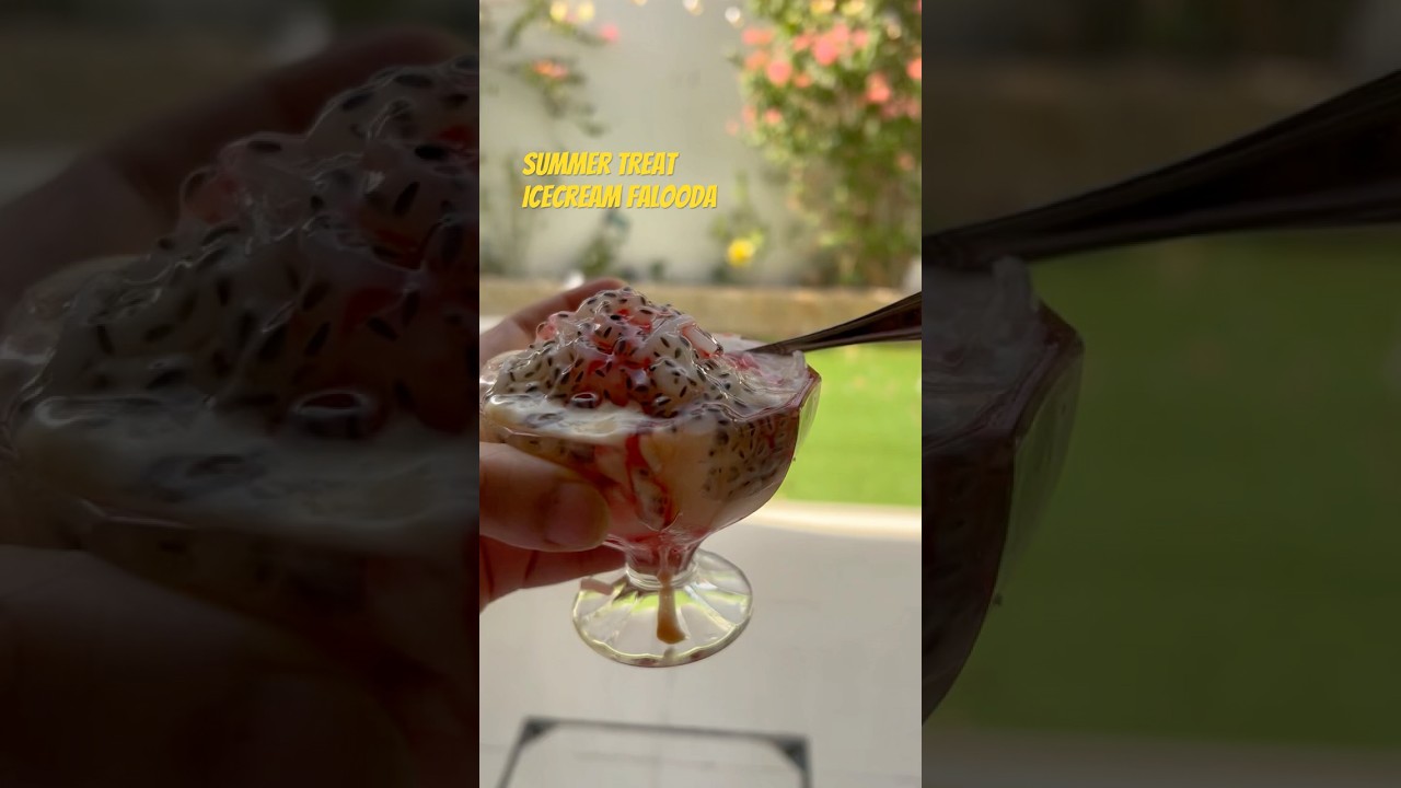 Special Pakistani Falooda! Summer'sTreat #icecreamfalooda #falooda #faloodakulfi #faloodarecipe