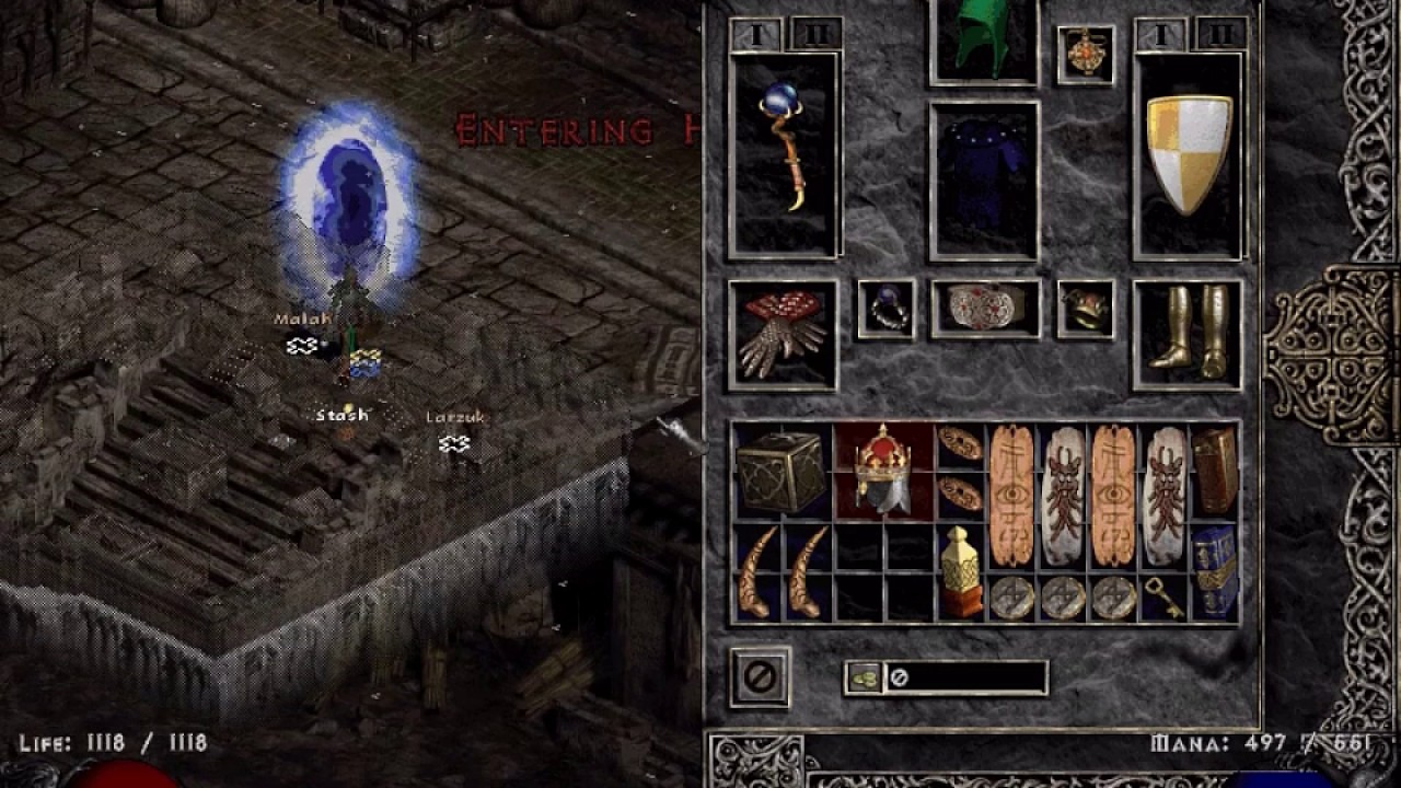 Diablo II -  Crown of Ages Drop