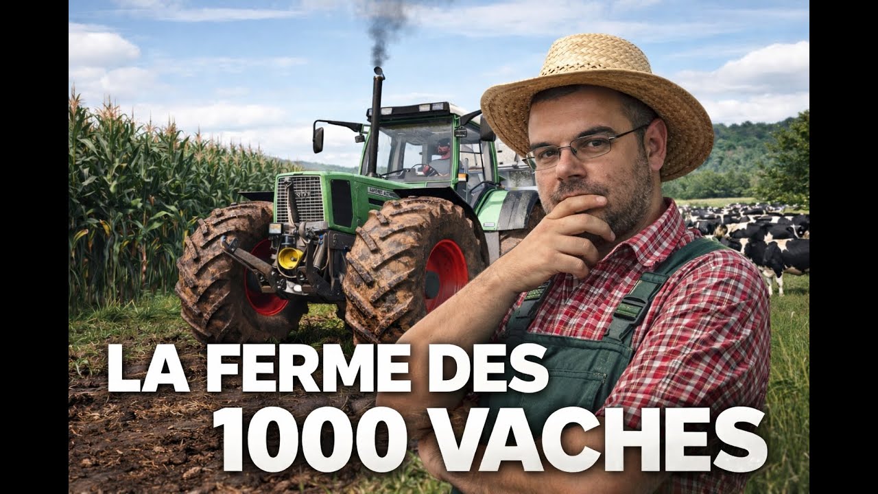⭕️ Live a la ferme des 1000 vaches !