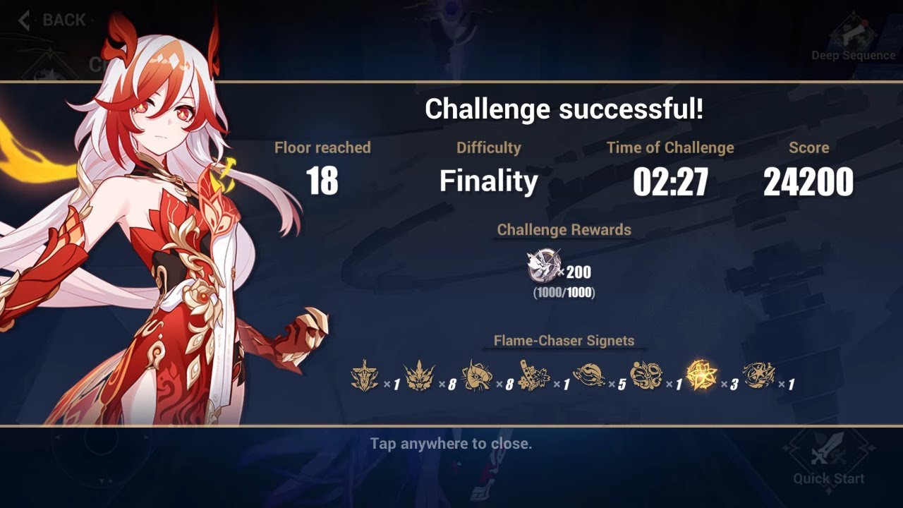 Honkai Impact 3 Elysian Realm Finality Fu Hua Garuda: Fenghuang of Vicissitude [Basic] Full Run