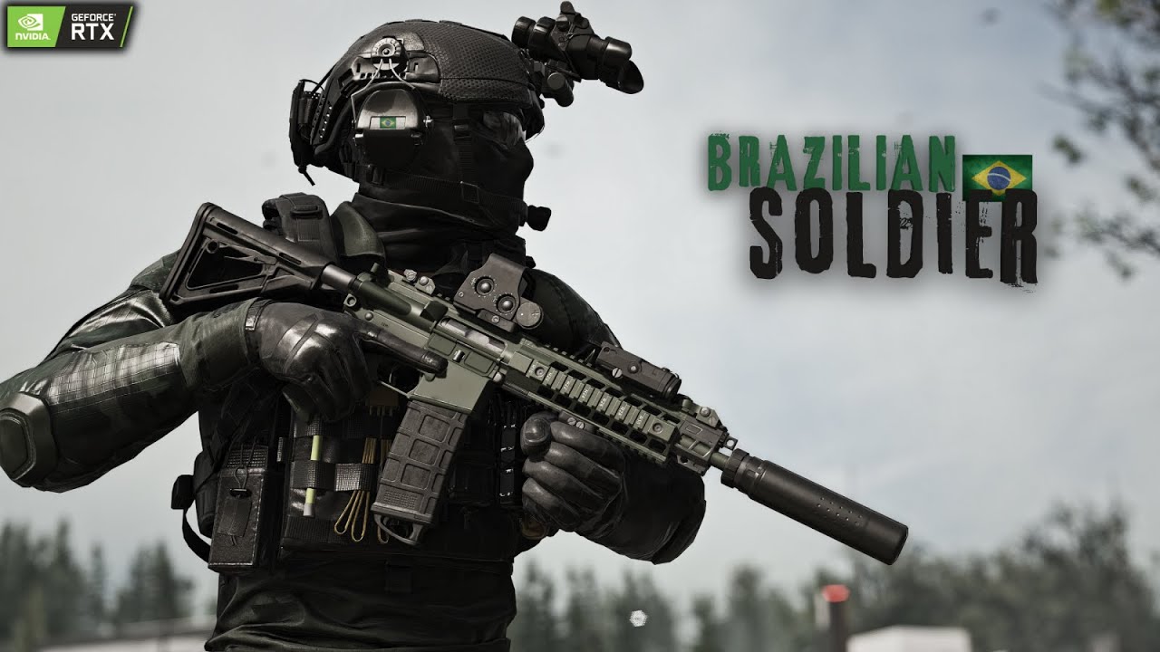 Soldado Brasileiro - Do Brasil Para a Guerra: Ghost Recon Breakpoint - Furtivo Sem Hud