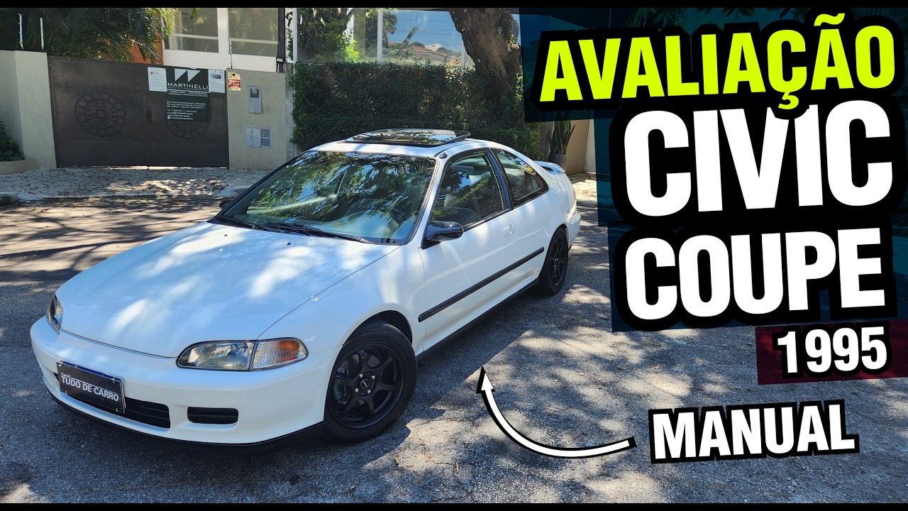 Avaliação Honda Civic coupe EJ1 - 1995  - Muito melhor que muito carro mais novo
