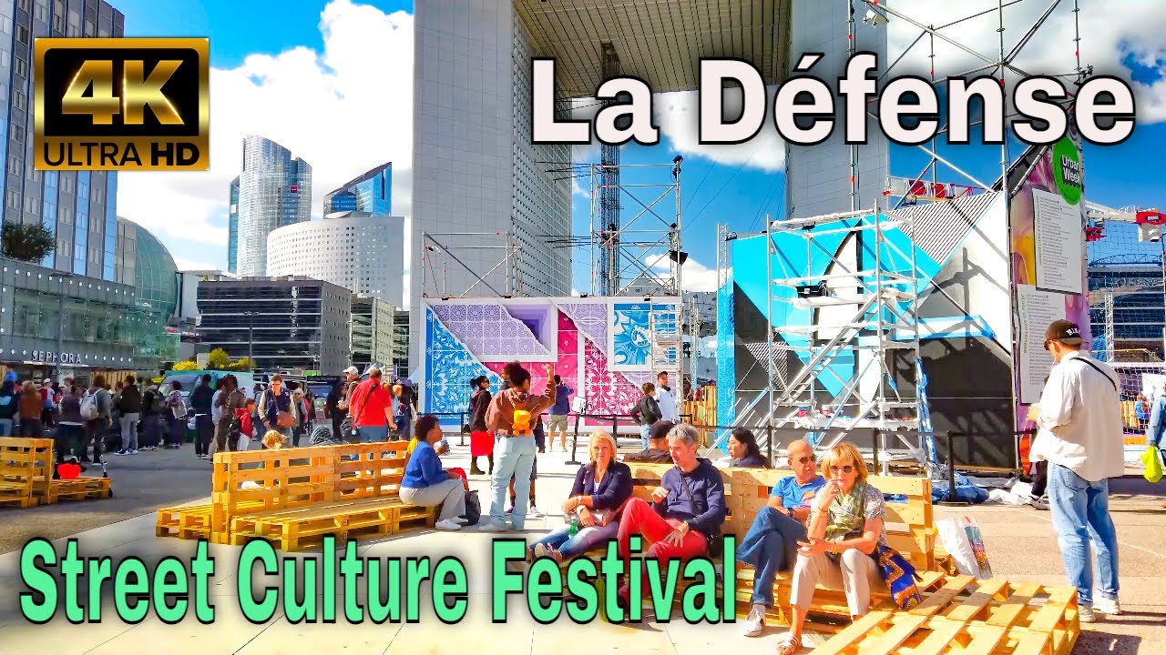 Paris La Defense 4K Walk - URBAN Week 2022
