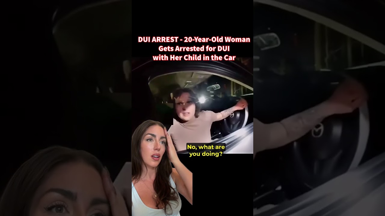 Reaction to DUI arrest that reveals child endangerment