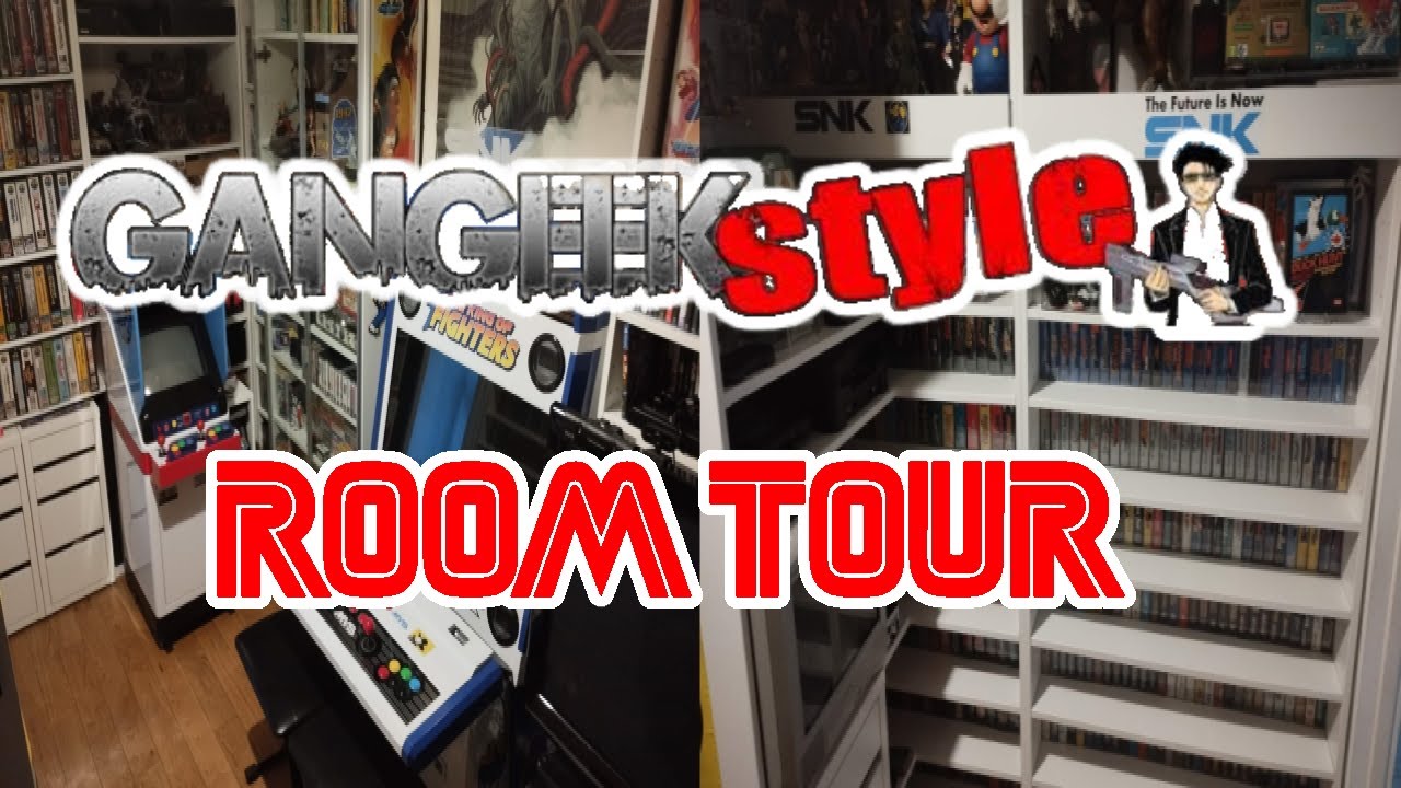 [Room Tour] La Collection De Jeux Vidéos d'IvanKaiser Gangeek Style