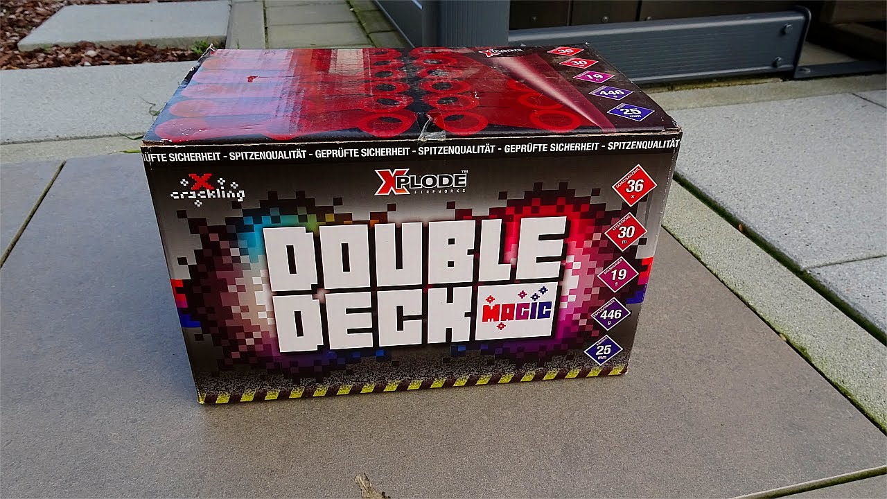 DOUBLE DECK MAGIC BATTERIE | XPLODE | FEUERWERK