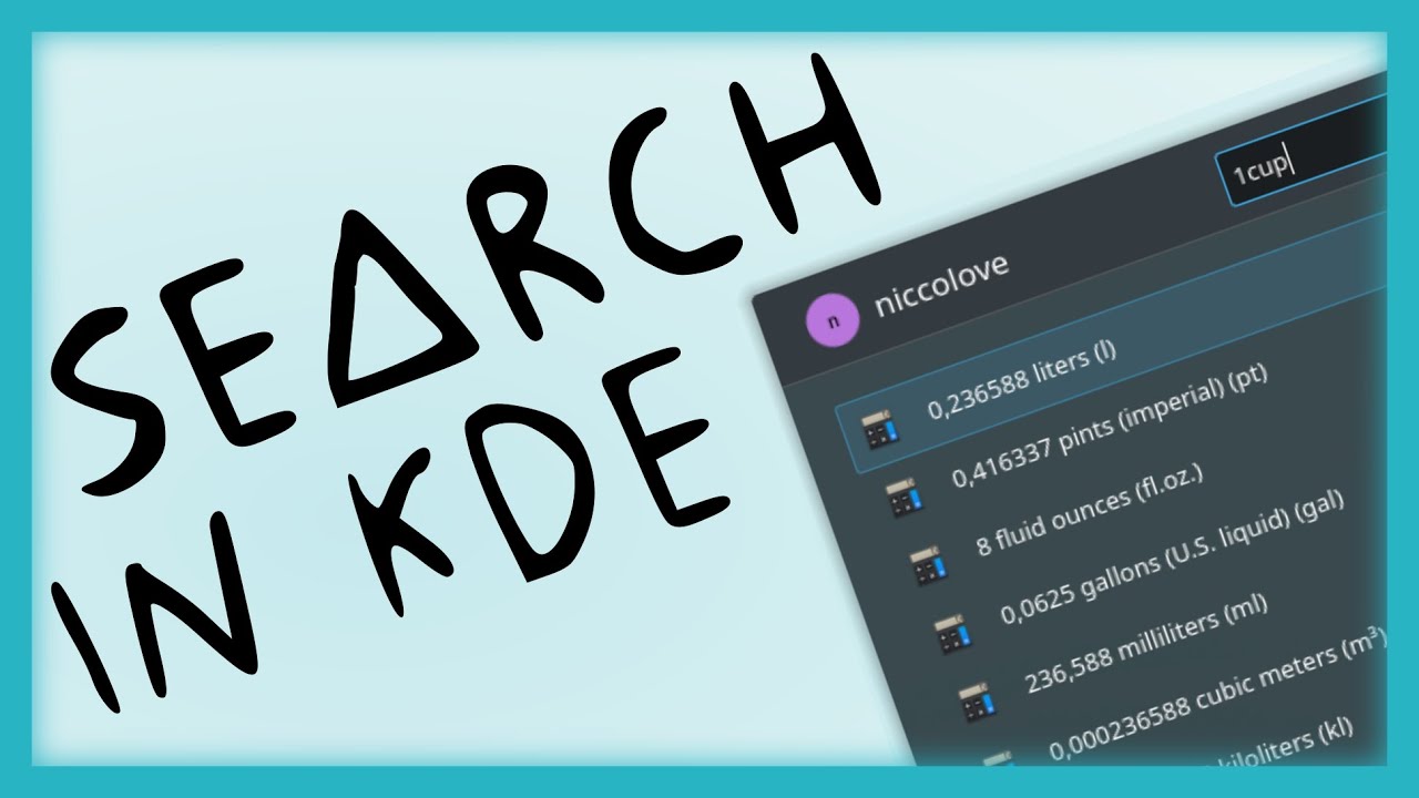 KDE Search: советы и рекомендации по использованию Krunner и Kickoff!