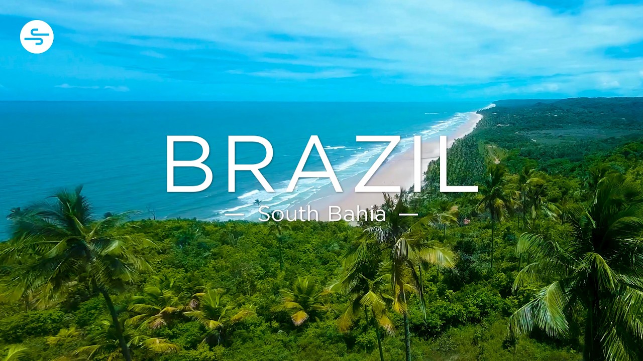 South Bahia 🇧🇷 | Paradise Coastlines & Tropical Rhythms 4K 🌴