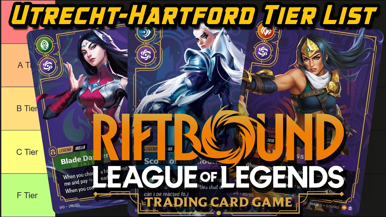 RIFTBOUND TCG Utrecht + Hartford RQ Tier List