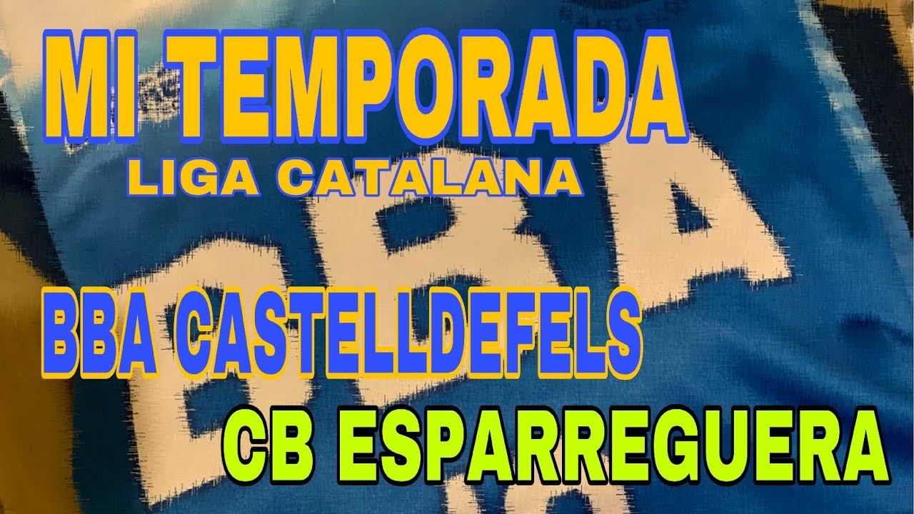 MI TEMPORADA || LIGA  CATALANA EBA - 1/4 FINAL || BBA CASTELLDEFELS vs CB ESPARREGUERA || FLOPPBALL